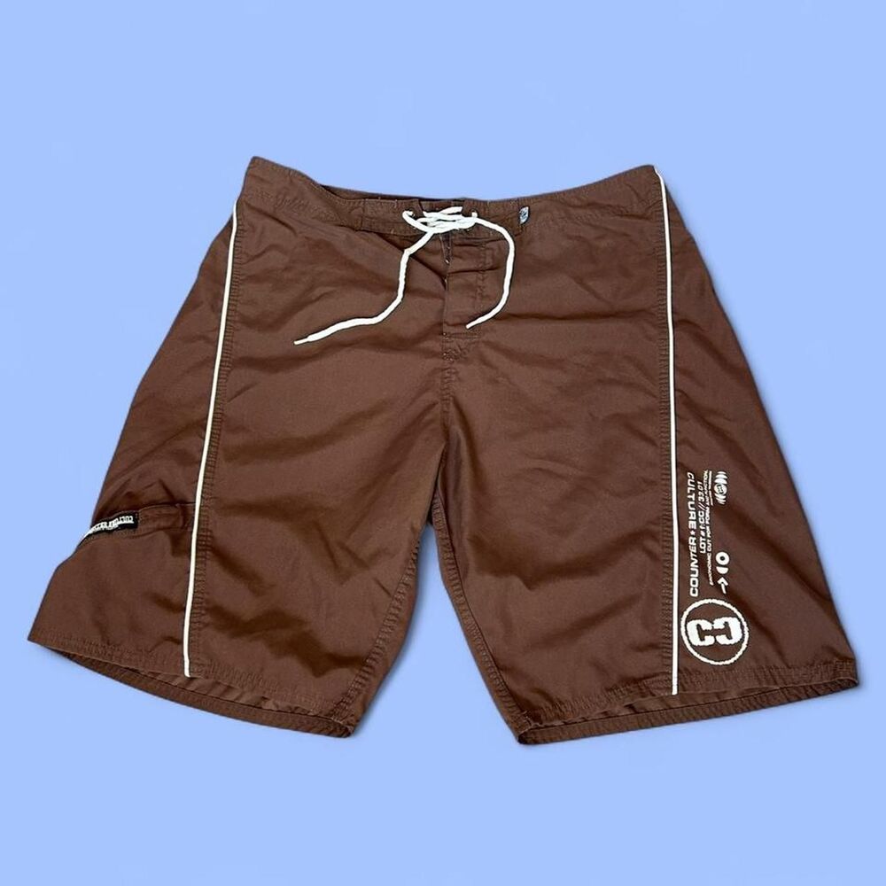 Counter Culture Surfwear VTG Baggy Y2K Surf Boardshort Trunks